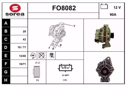 SNRA FO8082