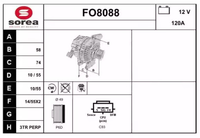 SNRA FO8088