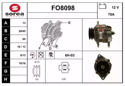 SNRA FO8098