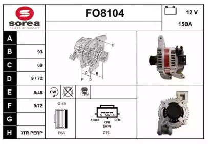 SNRA FO8104