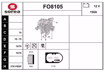 SNRA FO8105