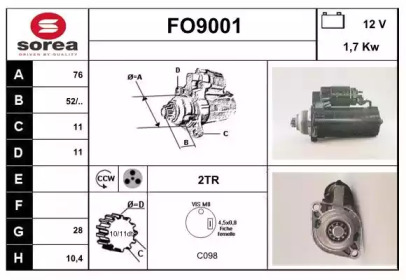 SNRA FO9001