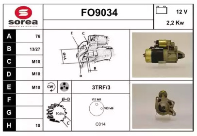 SNRA FO9034