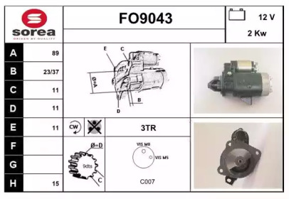 SNRA FO9043