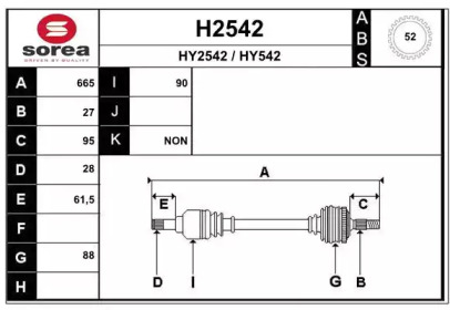 SNRA H2542