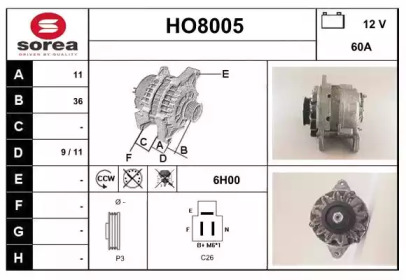 SNRA HO8005