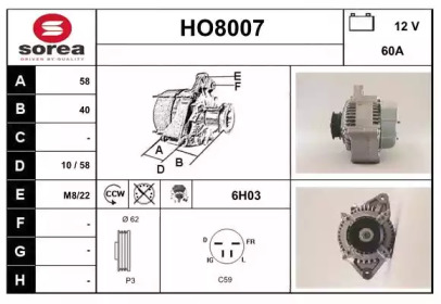 SNRA HO8007