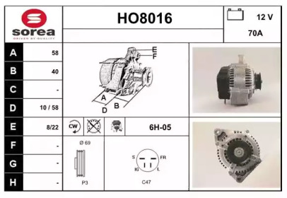 SNRA HO8016