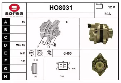 SNRA HO8031