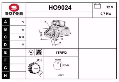 SNRA HO9024