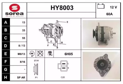 SNRA HY8003