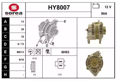 SNRA HY8007