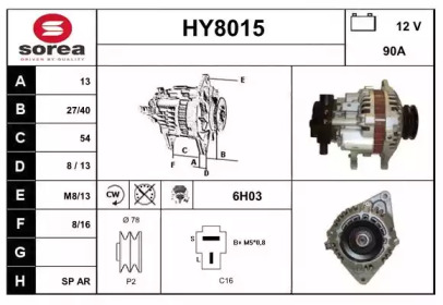 SNRA HY8015