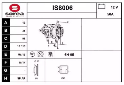 SNRA IS8006