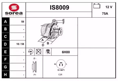 SNRA IS8009