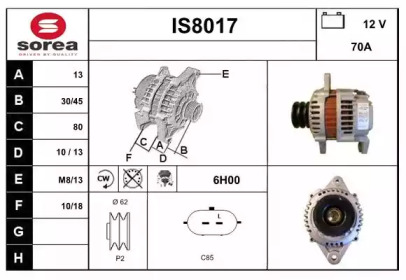 SNRA IS8017