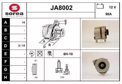 SNRA JA8002