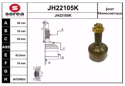 SNRA JH22105K