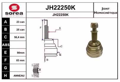 SNRA JH22250K