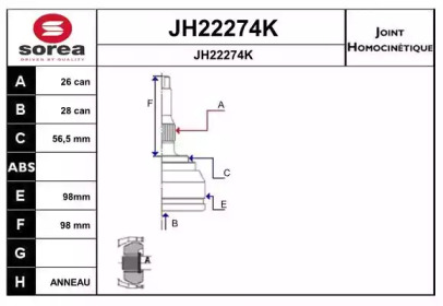 SNRA JH22274K