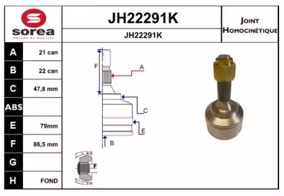 SNRA JH22291K