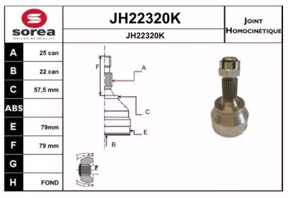 SNRA JH22320K