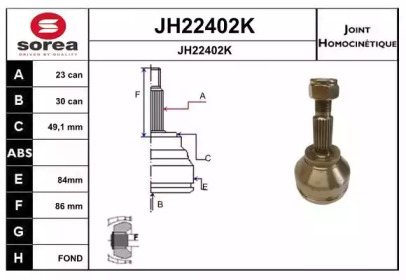 SNRA JH22402K