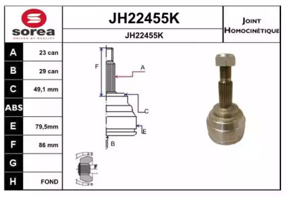 SNRA JH22455K