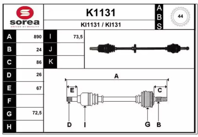 SNRA K1131