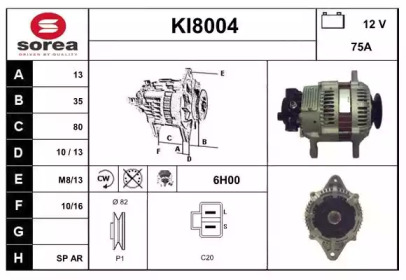 SNRA KI8004