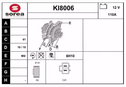 SNRA KI8006