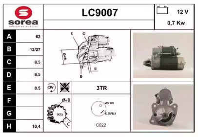 SNRA LC9007