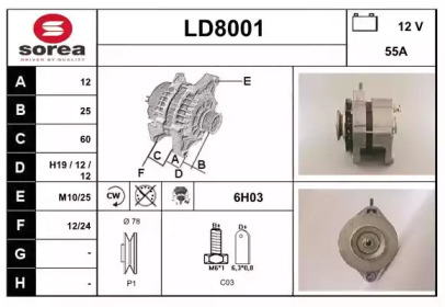 SNRA LD8001