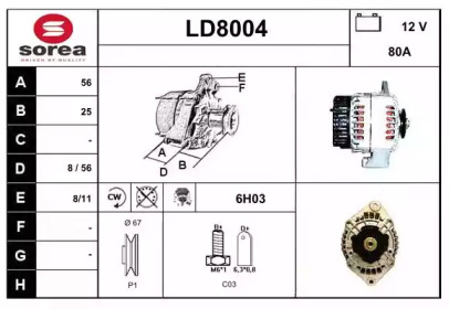 SNRA LD8004