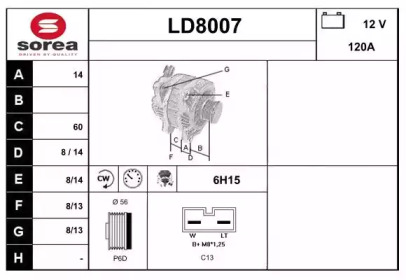 SNRA LD8007