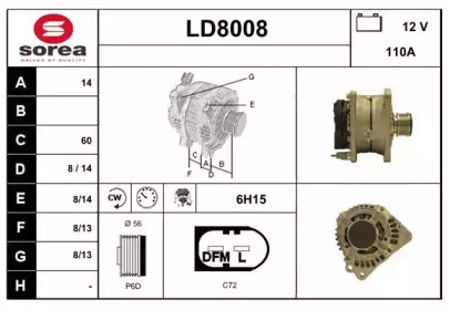 SNRA LD8008