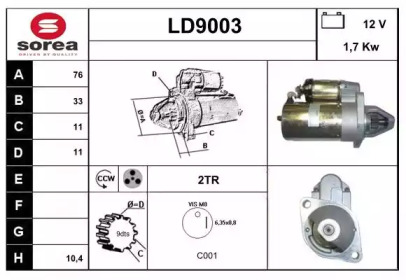 SNRA LD9003