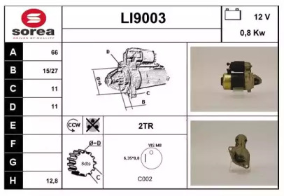 SNRA LI9003