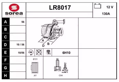 SNRA LR8017