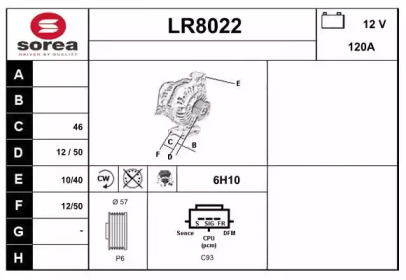 SNRA LR8022