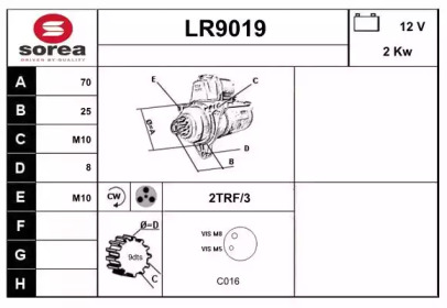 SNRA LR9019