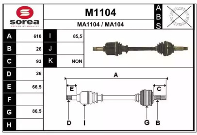 SNRA M1104