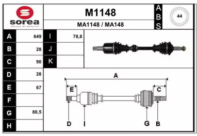 SNRA M1148