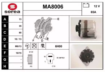 SNRA MA8006