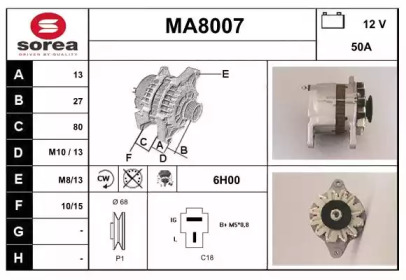 SNRA MA8007