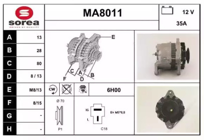 SNRA MA8011