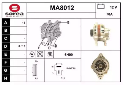 SNRA MA8012