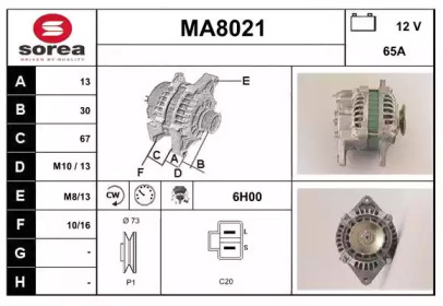 SNRA MA8021