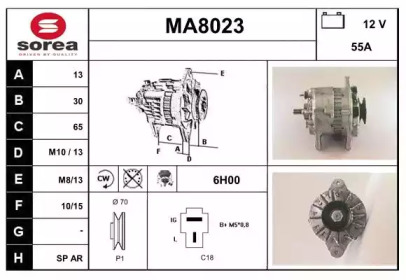 SNRA MA8023