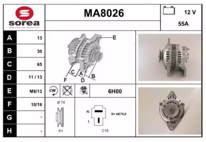 SNRA MA8026